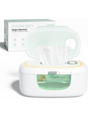 Large Capacity Baby Wipe Warmer - Fits 60-80 Wipes, Keeps Wipes Warm & Moist